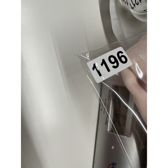 Luna Moon Top Medium Cold Shoulder Long Sleeve Crochet Pink Boho Beach Blouse - Picture 12 of 13